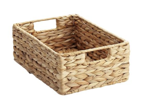 X-Small Water Hyacinth Bin Natural